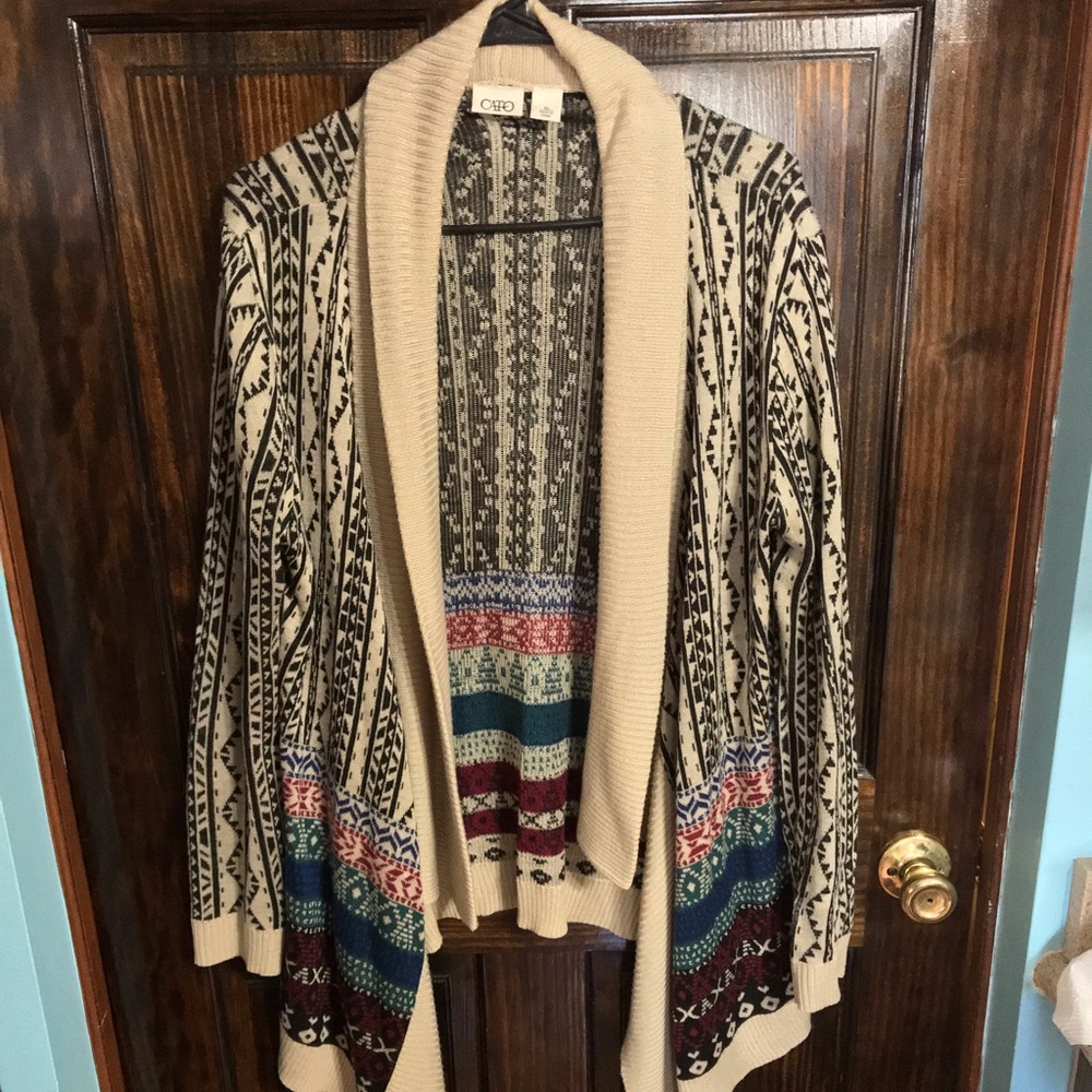 Cato XL Cardigan